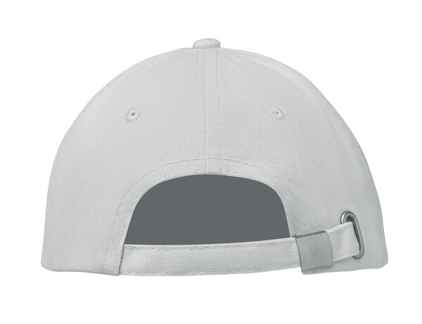 6-PANEL CZAPKA Z DASZKIEM 260 Buffalo - Biały