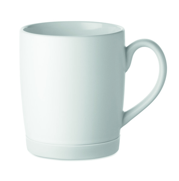 Ceramic mug 300ml Silbase - White