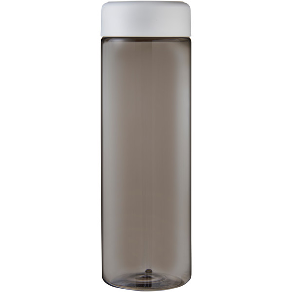 H2O Active® Eco Vibe 850 ml Wasserflasche mit Drehdeckel - kohle / weiss