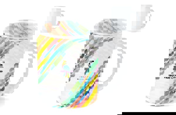 Mallorca subli frosted glass mug 335ml