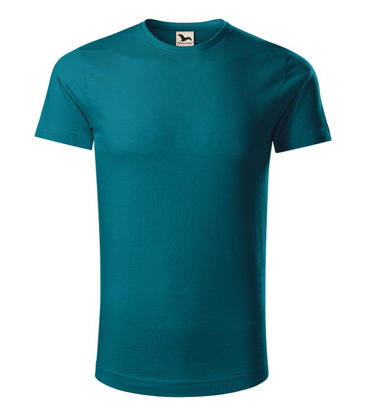 Tričko Pánské Malfini® Origin (Gots) - Petrolejová / 3XL