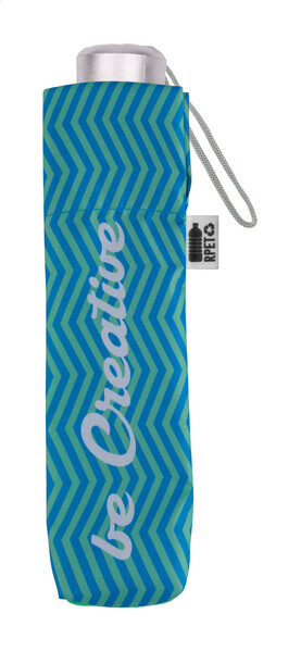 Torbica za zložljiv dežnik po meri RPET Pouch Flumber - White