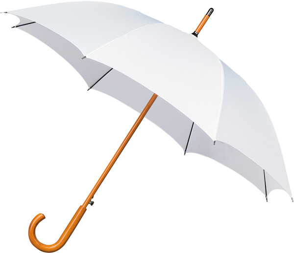 FALCONE - Parapluie de compact - Automatique - Impermable au vent -  102 cm - Blanc