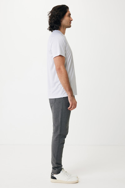 Iqoniq Cooper recycled cotton jogger - Heather Anthracite / M