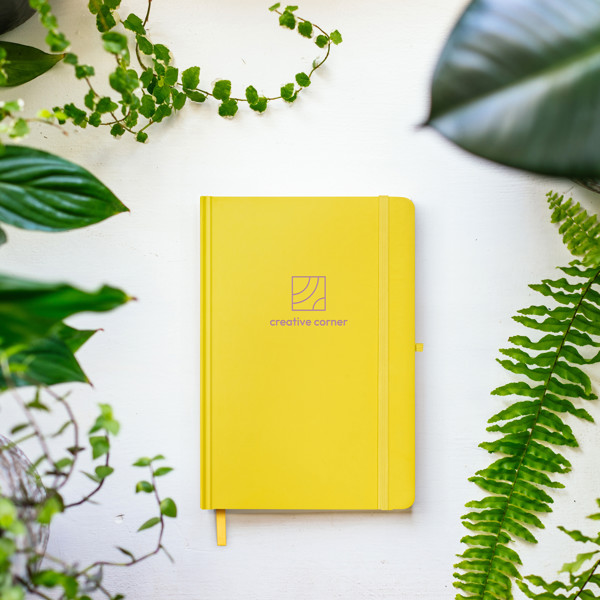 Marquez A5 Notebook - Tmavě Žlutá