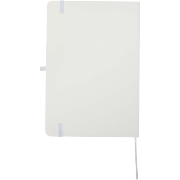 Spectrum A5 recycled hard cover notebook - White