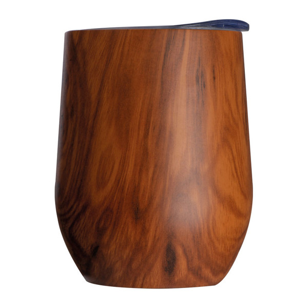 Stainless Steel Mug with Wooden Effect Brighton 38