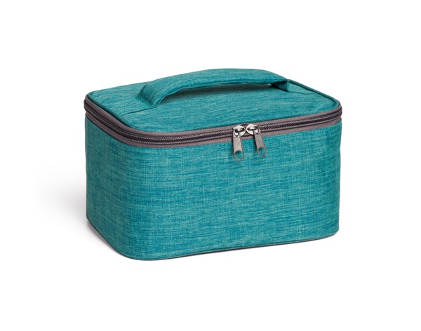 ELIZA. Cosmetic bag 300D - Turquoise Blue