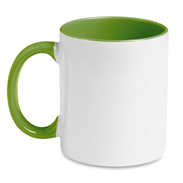 Coloured sublimation mug Sublimcoly - Green