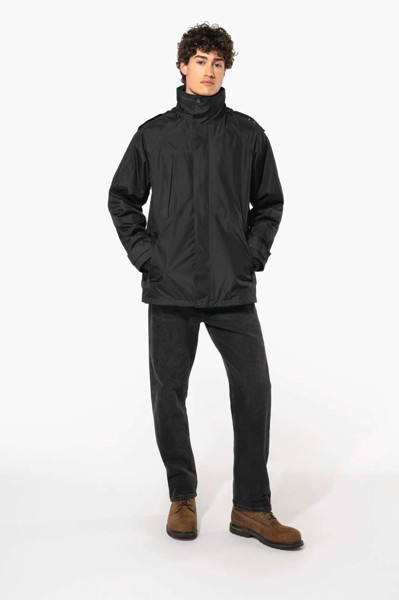 Jakna 3-u-1 PARKA - Crna / 2XL