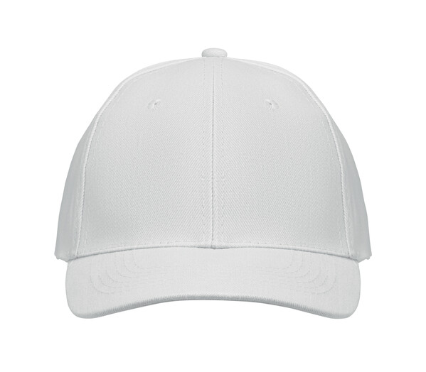 6-PANEL CZAPKA Z DASZKIEM 260 Buffalo - Biały