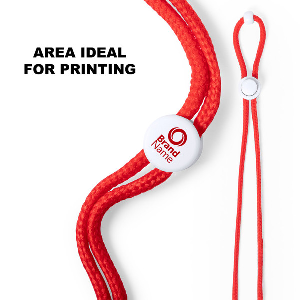 Lanyard Menfix - Bianco