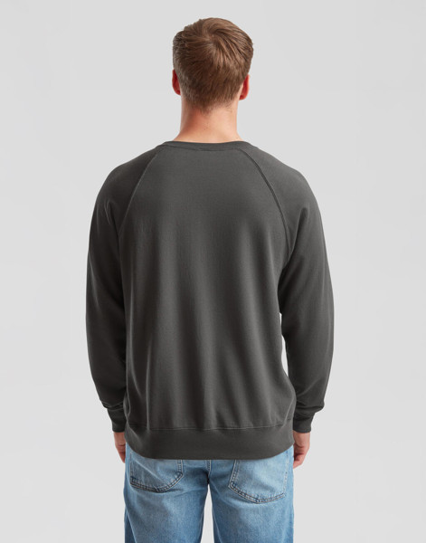 Lightweight Raglan Sweat - White / XL