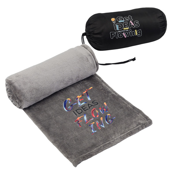 Eddie blanket in pouch
