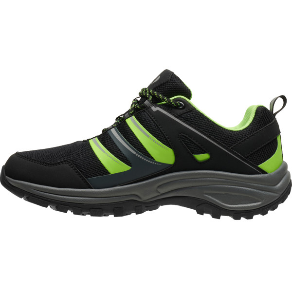 Zapatilla Trekking Marc - Negro/Naranja Fluor / 38