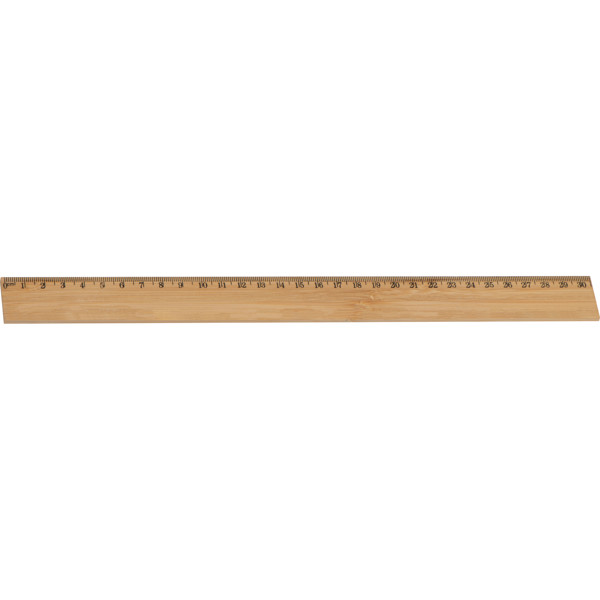 Bamboo ruler - Beige