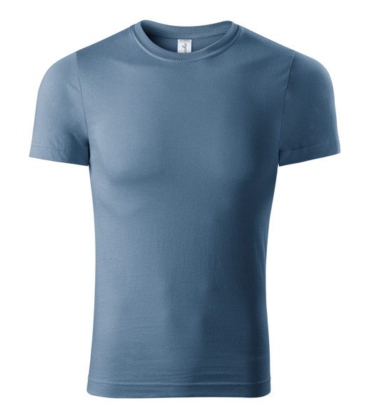 Tričko Unisex Piccolio® Paint - Denim / M