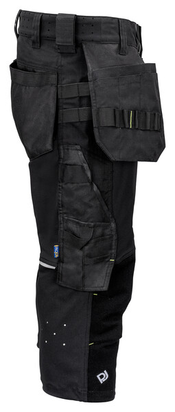 5557 STRETCH 3/4 PANT Black D104