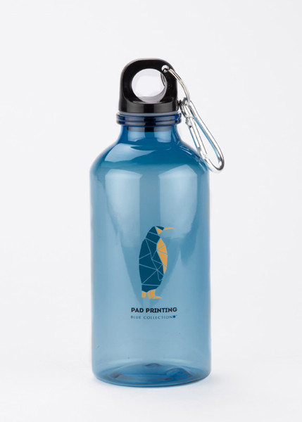 Butelka rPET TINKA 400 ml - Niebieski