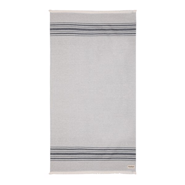 Serviette Hammam Ukiyo Yumiko AWARE™ Made in Europe - Noir