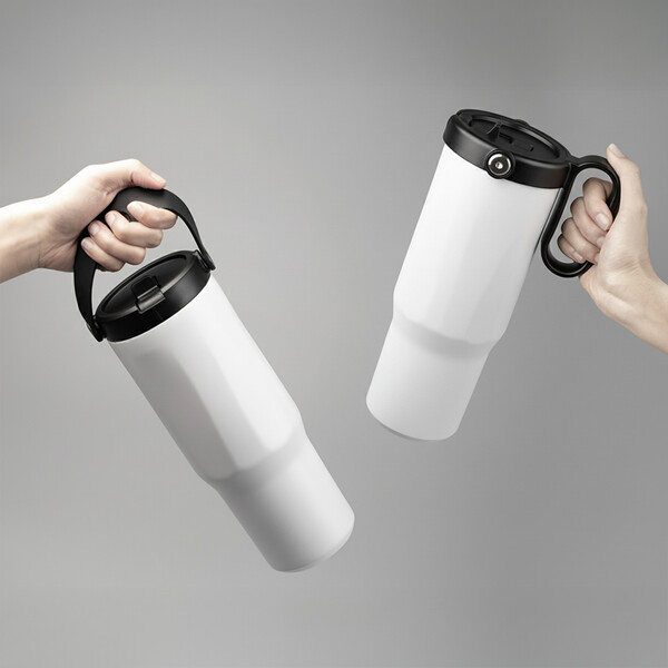 CALYPSO 878 - BND878 - Gobelet en acier inoxydable recyclé à double paroi et sous vide, 900 ml / 30 oz