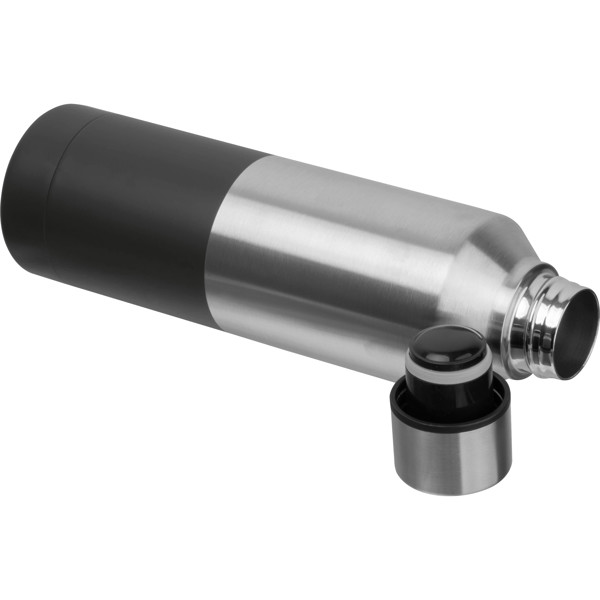 Vacuum drinking cup, 750 ml JONATAN - Black