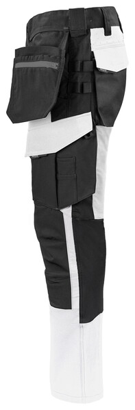 5551 Waistpant Stretch White C62