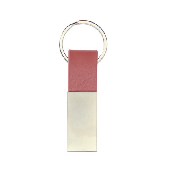 Porte-Clefs "Cardiff" Rectangulaire - Marron