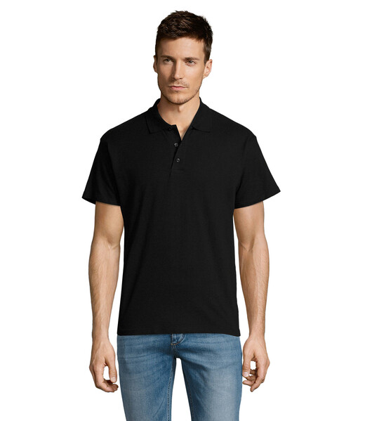 SUMMER II MEN Polo 170g - PretoS