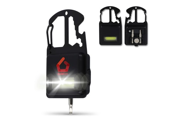 Multitool RABS with flashlight - Black