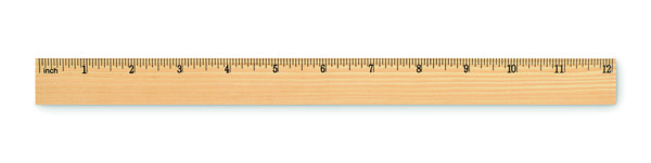 Wooden ruler 30cm Ruler30