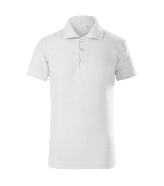 Polokošeľa Detská Malfini® Pique Polo Free - Biela / 134 cm/8 rokov
