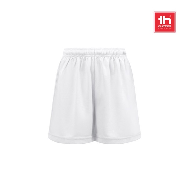 THC MATCH KIDS WH. Shorts de sport pour enfant - Blanc / 10