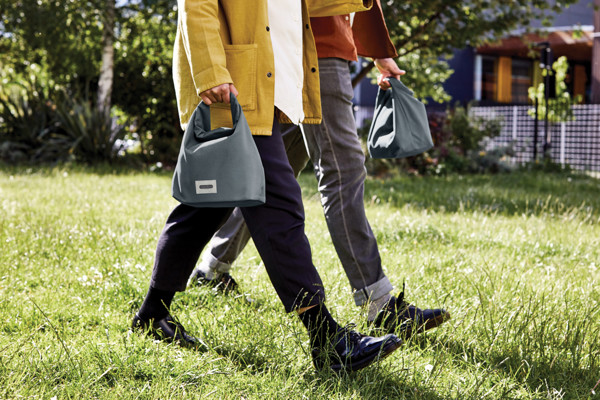 Black+Blum 6.7L insulated Lunch/Cooler Bag - Grey