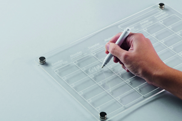 Magnetic acrylic planner Planit