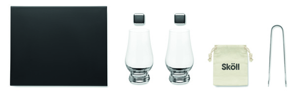 Set of whisky tasting glasses Malt