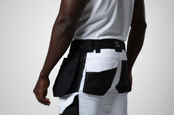 5556 Stretch 3/4 pant white D120