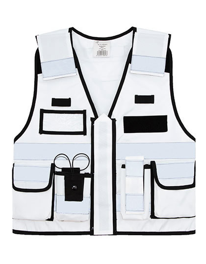 Tactical Vest Bonn - White / XXL/4XL