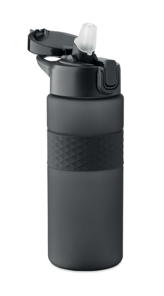 RPET drinking bottle 700ml Isjforden - Black