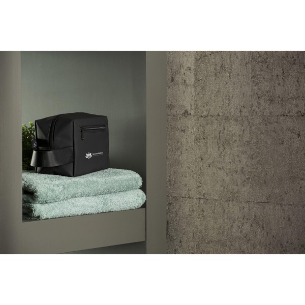 Lennon RCS Recycled Toiletry Bag - Black