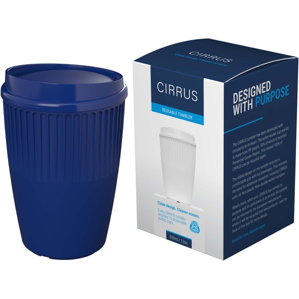 Gobelet Cirrus POP de 350 ml - Bleu