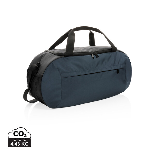 Sac de sport moderne en rPET Impact AWARE™ - Bleu Marine