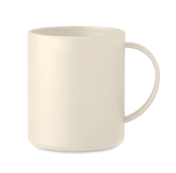 Reusable mug 300 ml Monday - Beige
