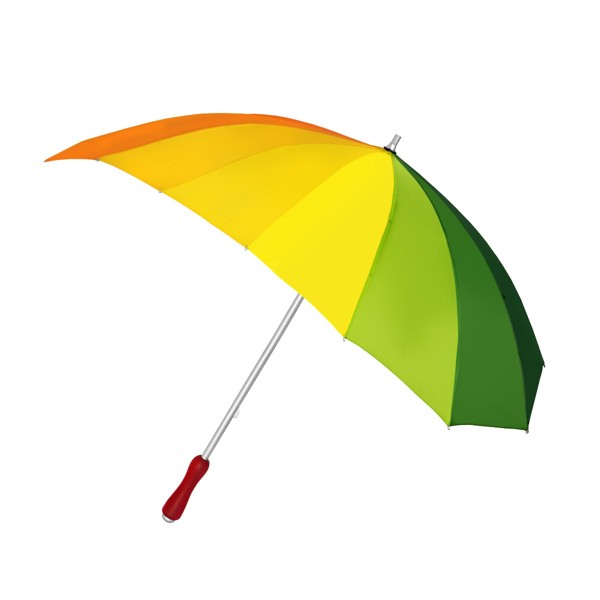 FALCONE - Parapluie forme coeur modle dpos - Manuel - Impermable au vent -  110 cm - Multi couleur