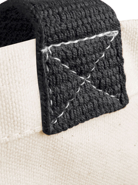 Printers Jute Classic Shopper - Black