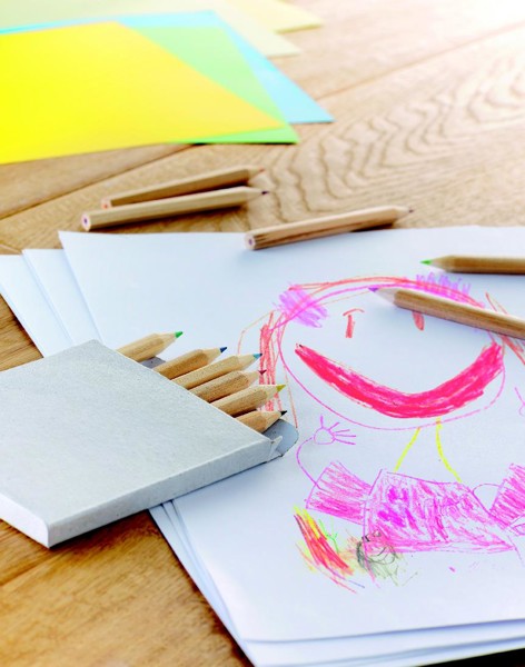 Arcolor pencil set 12 pcs,recycled carton box