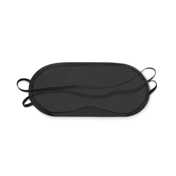 Bonne Nuit eye mask PET, 185x85 mm - Black