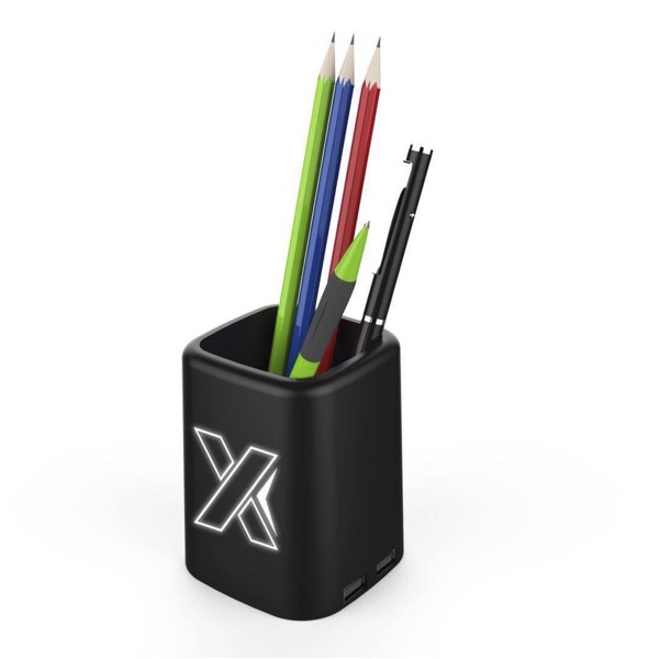 Svetelná nabíjačka a držiak na ceruzky SCX.design O10