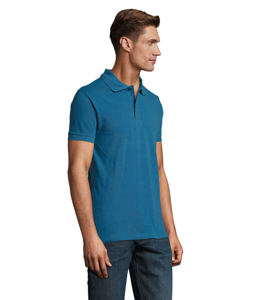 PERFECT MEN Polo homen 180g - Azul ArdósiaM