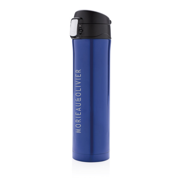 Bouteille 450ml EASY LOCK en plastique RCS - Bleu